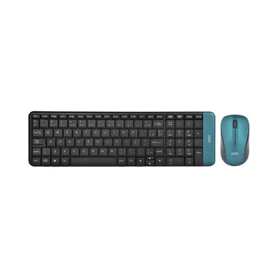 Combo Wireless Teclado E Mouse Blend Tm404 Preto/verde 48.7206 Oex