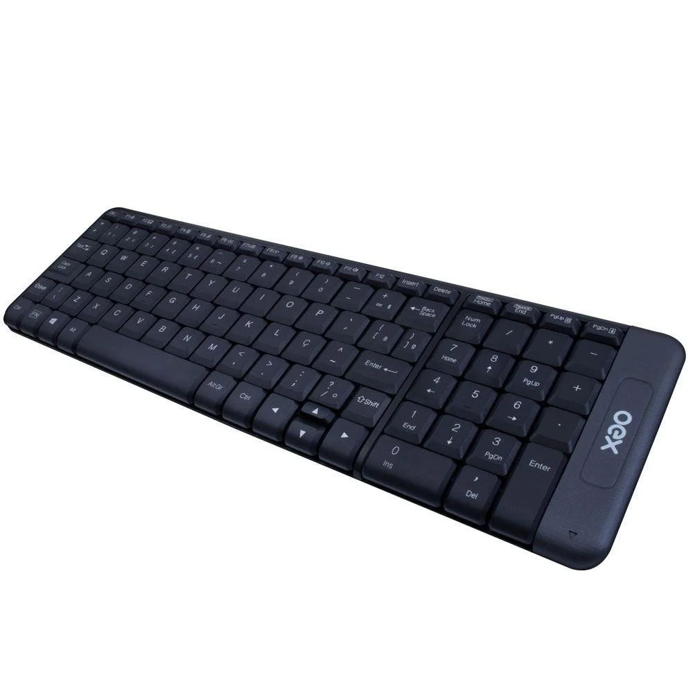 Imagem 2 de 5 do produto Combo Wireless Teclado E Mouse Blend Tm404 Preto/cinza 48.7207 Oex@
