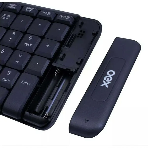 Imagem 3 de 5 do produto Combo Wireless Teclado E Mouse Blend Tm404 Preto/cinza 48.7207 Oex@