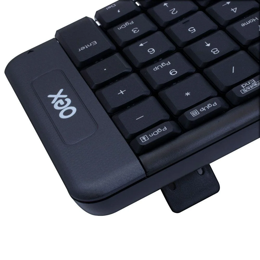 Imagem 4 de 5 do produto Combo Wireless Teclado E Mouse Blend Tm404 Preto/cinza 48.7207 Oex@