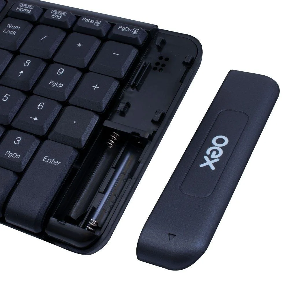 Imagem 5 de 5 do produto Combo Wireless Teclado E Mouse Blend Tm404 Preto/cinza 48.7207 Oex@