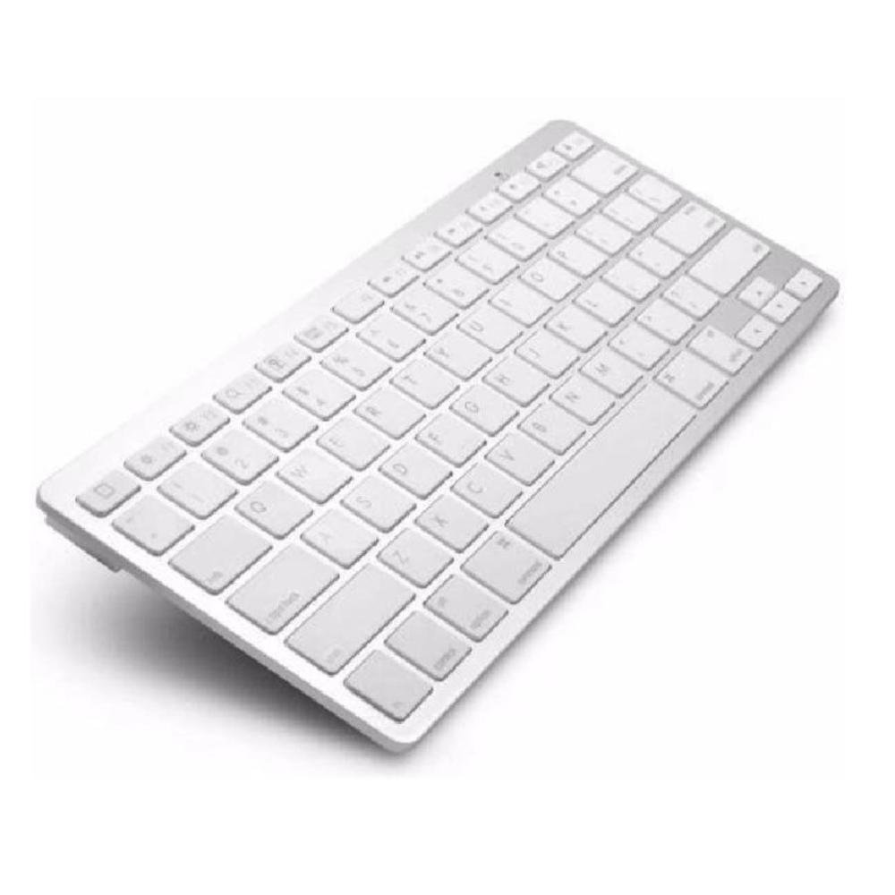 Imagem 4 de 4 do produto Mini Teclado Bluetooth Para Ipad Pro Branco/prateado