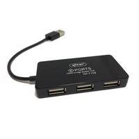 Mini Hub Usb 20 4 Portas Slim 480mbps Knup Kpt109