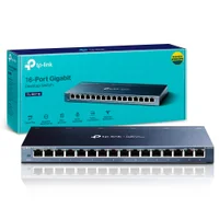 tp-link 16-Port Gigabit 　 Switch LS1016G LS1016G | 16-Port Gigabit Desktop/Rackmount Switch | TP-Link