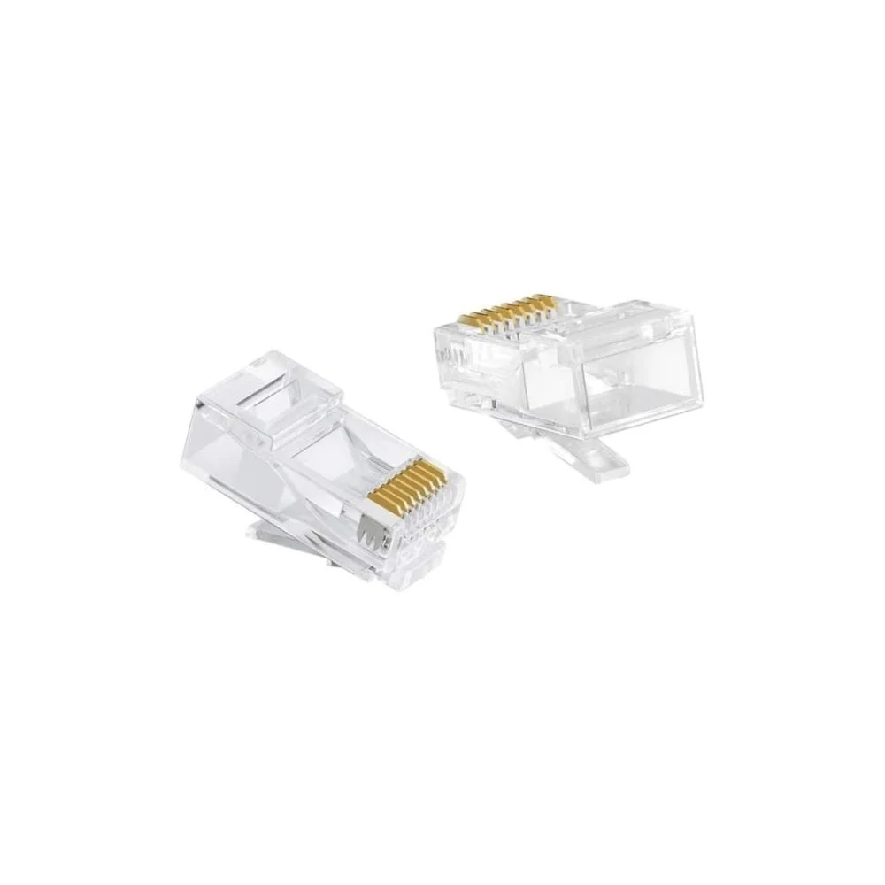 Imagem 5 de 5 do produto Conector RJ45 CAT6 Fortrek, 100 Unidades