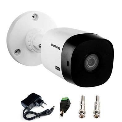 Câmera Intelbras Bullet VHD 1420 B G6, 2K, Colorida, 3.6 mm, IP67, Visão Noturna 20 Metros + Acessórios