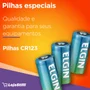 Pilha Bateria Litio Cr123 3v.