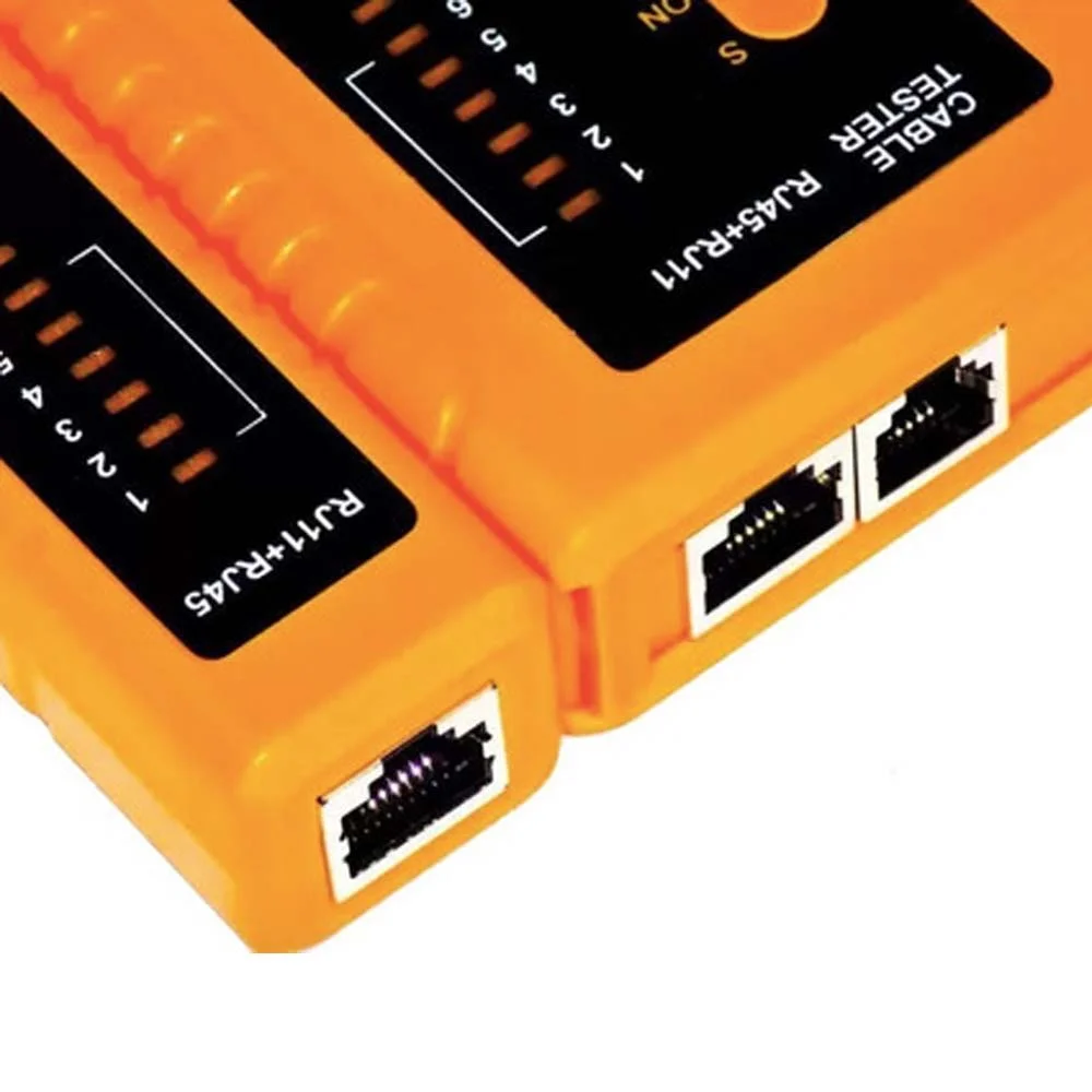 Imagem 5 de 5 do produto Testador De Cabos Lan Rj-11 E Rj-45 Tcf101 Fortrek