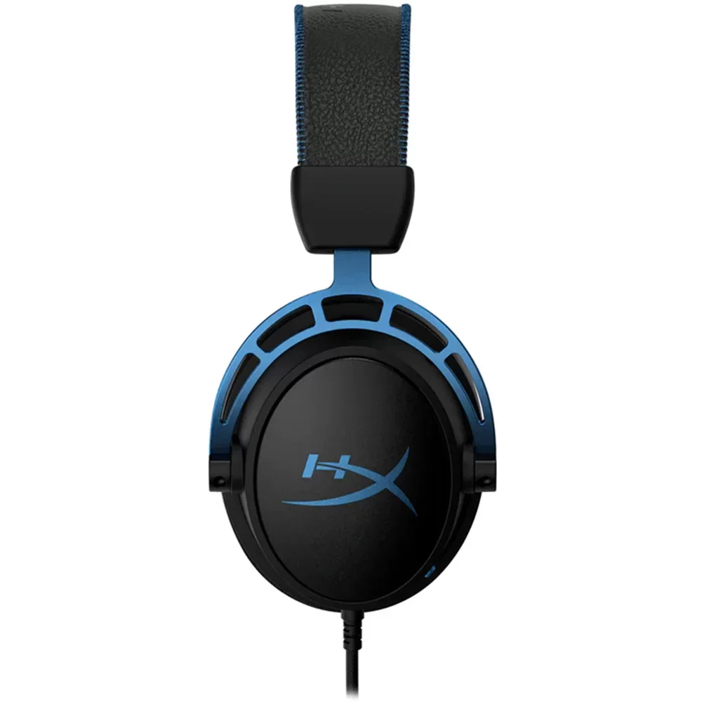 Imagem 2 de 5 do produto Headset Gamer Hyperx Cloud Alpha S Azul, 7.1, Drivers 50Mm, USB E P3, Microfone Removível Dual Chamber - HX-HSCAS-BL/WW