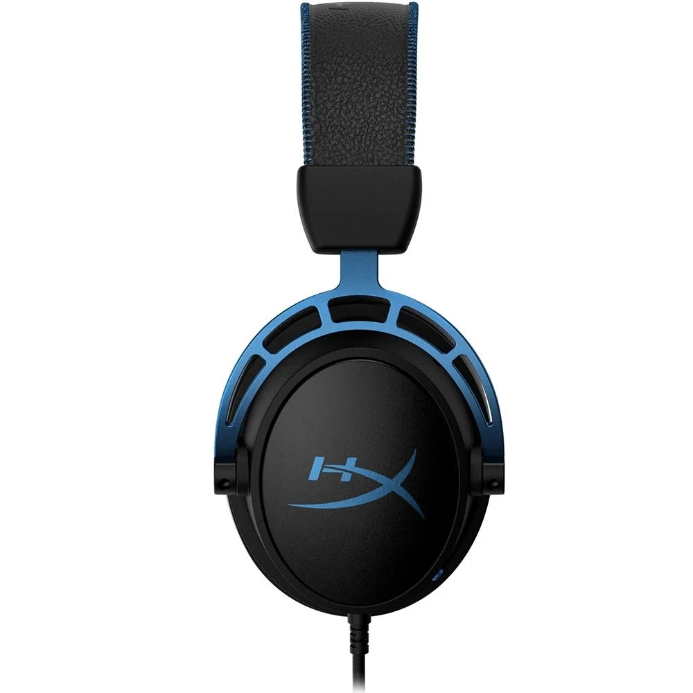 Imagem 4 de 5 do produto Headset Gamer Hyperx Cloud Alpha S Azul, 7.1, Drivers 50Mm, USB E P3, Microfone Removível Dual Chamber - HX-HSCAS-BL/WW