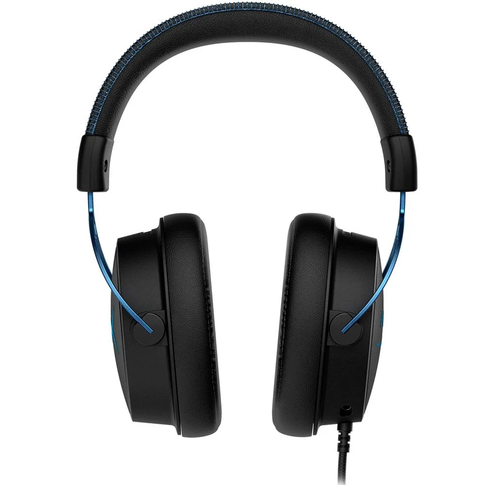 Imagem 5 de 5 do produto Headset Gamer Hyperx Cloud Alpha S Azul, 7.1, Drivers 50Mm, USB E P3, Microfone Removível Dual Chamber - HX-HSCAS-BL/WW