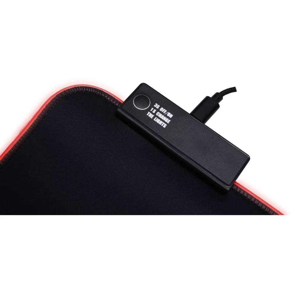 Imagem 3 de 5 do produto Mousepad Gamer, RGB, Evolut, EG-410, Anti-derrapante, Speed