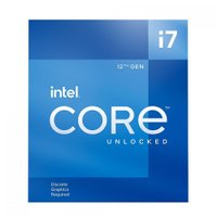 Kabum Processador Intel I7-12700KF, 3.6GHz 5.0GHz Max Turbo, Cache 25MB, Dual Core, 20 Threads, LGA 1700 - BX8071512700KF image