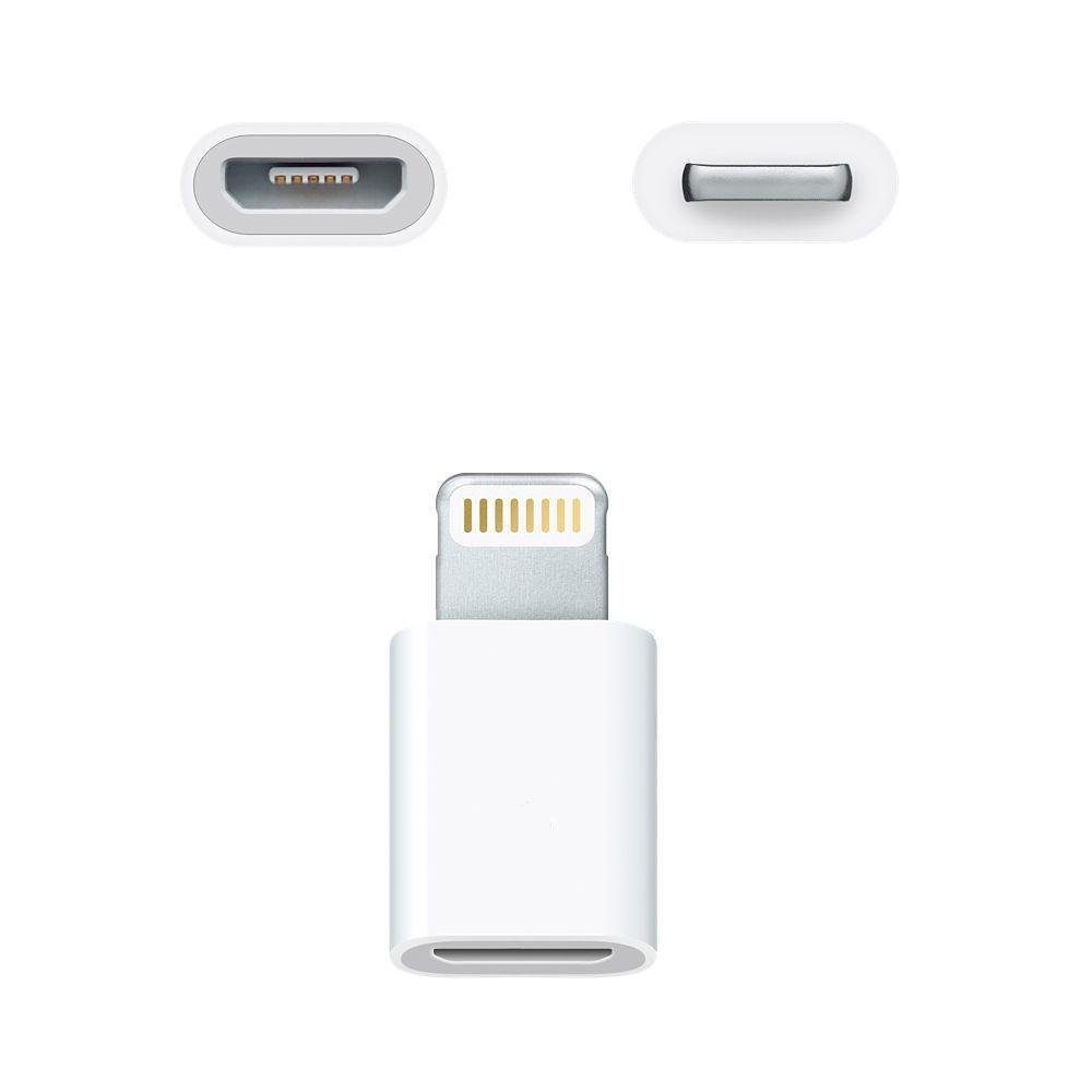Imagem 2 de 4 do produto Adaptador Lightning Para Micro USB, Apple Iphone Ipad 8 Pinos