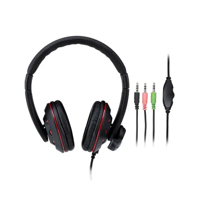 Fone De Ouvido, Headset Gamer P3+p2 - Ph335.