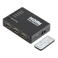 Switch Chaveador HDMI Com 5 Entradas X 1 Saída