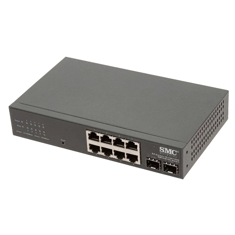 Switch SMC 8 Portas, 10/100/1000 - SMCGS10C Switch SMC 8 Portas, 10/100/1000 - SMCGS10C