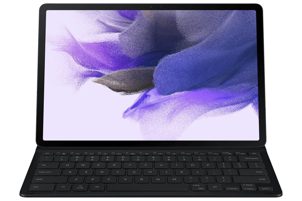 Capa Para Teclado Samsung, Tab S7 Fe, Em Policarbonato Preta - EF-DT730BBPGBR Capa Para Teclado Samsung, Tab S7 Fe, Em Policarbonato Preta - EF-DT730BBPGBR