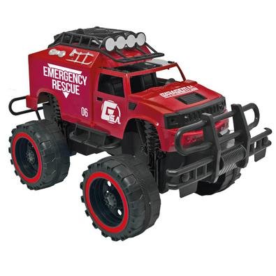 Veiculo Brave Driver - 3 Func - Pilhas - Vermelho