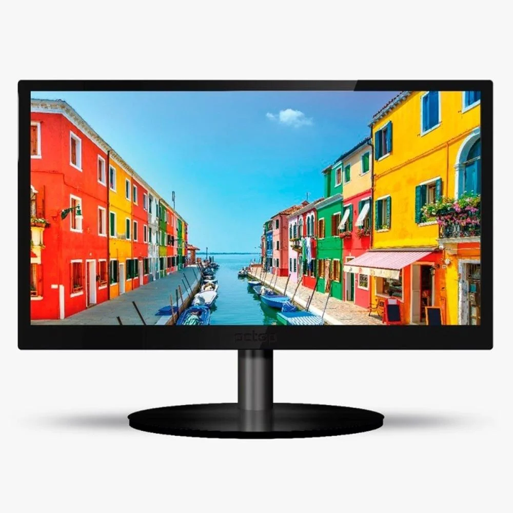 Monitor 18.5'' Led, Widescreen, Preto - Pctop M1p185hdmi Monitor 18.5'' Led, Widescreen, Preto - Pctop M1p185hdmi
