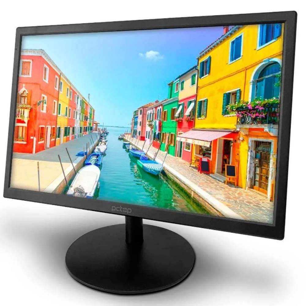 Monitor 18.5'' Led, Widescreen, Preto - Pctop M1p185hdmi Monitor 18.5'' Led, Widescreen, Preto - Pctop M1p185hdmi