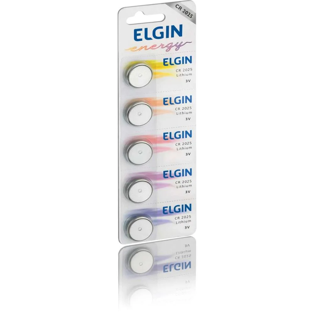Bateria De Lithium Elgin Cr2025 Botao 3v