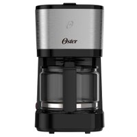 Conheça a Cafeteira Inox Oster e coloque mais inspiração na sua rotina. Ela ocupa pouco espaço e está sempre pronta para preparar em instantes um café