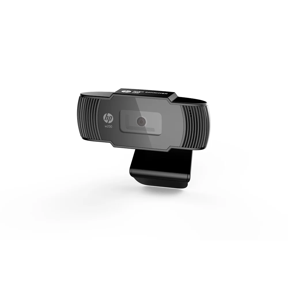 Imagem 3 de 5 do produto Câmera Webcam Hd 720p 30fps, Com Microfone Digital Embutido Hp W200