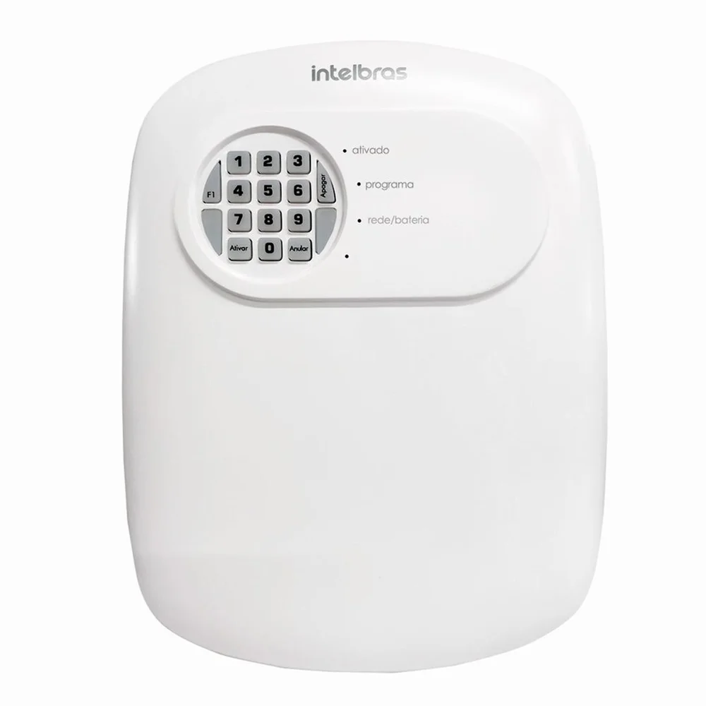 Kit Central De Alarme Anm 24 Net Intelbras + 1 Sensor Xas 4010 Smart + 2 Sensores Ivp 2000 Sf