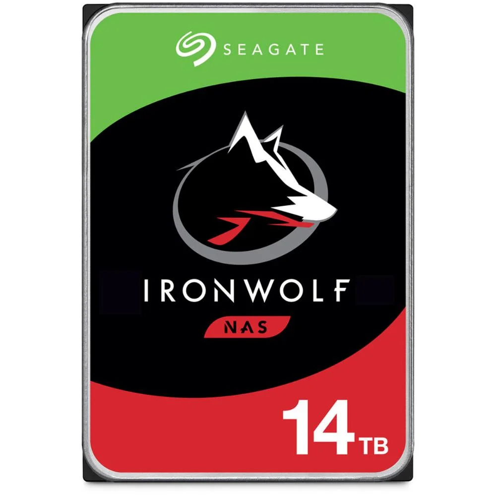 ［新品未使用] Seagate IronWolf Pro 14TB HDD HD 14TB Sata 7200RPM 256MB Cache KaBuM