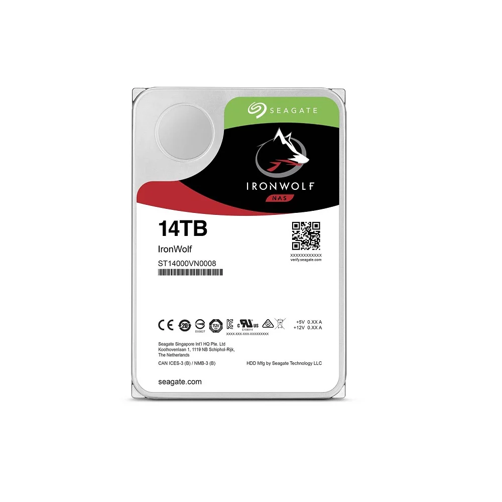 Seagate (シーゲイト) NAS HDD 14TB 3台目 HD 14TB Sata 7200RPM 256MB Cache KaBuM
