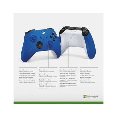 Controle sem fio Xbox + cabo USB - Series X, S, One, PC - Preto - Loja Over  Power