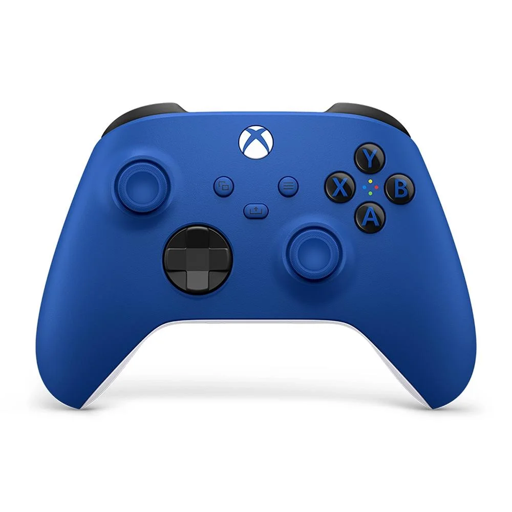 Controle Sem Fio Xbox Series S, X, One E Pc Azul Shock Blue - Qau-00065