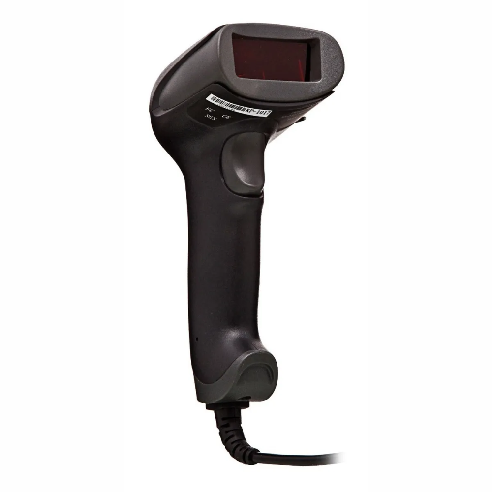 Leitor de Código de Barras Knup Kp 1017, Laser, Preto
