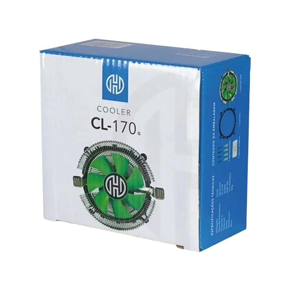 Imagem 3 de 3 do produto Cooler Para Processador Hoopson Universal, Intel e AMD - CL-170G