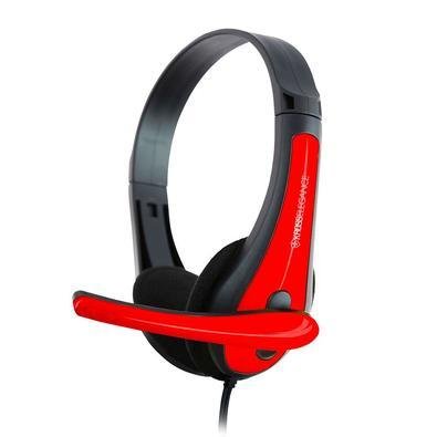 Headset Ke-hs050 Vermelho / Preto 1 Un Kross Elegance