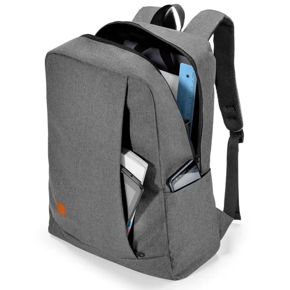 Imagem 3 de 5 do produto Mochila Elegance Para Notebook Até 15,6 Pol Bo438 Cinza - Multi