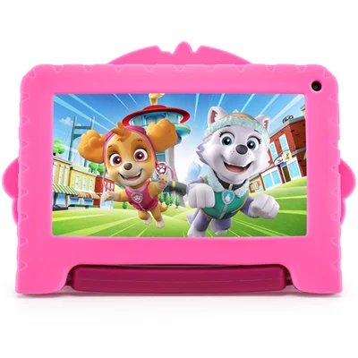 Tablet Multi Patrulha Canina Skye, Wi-fi, 32GB, Tela 7, Android 11, Go Edition Com Controle Parental Rosa - Nb377