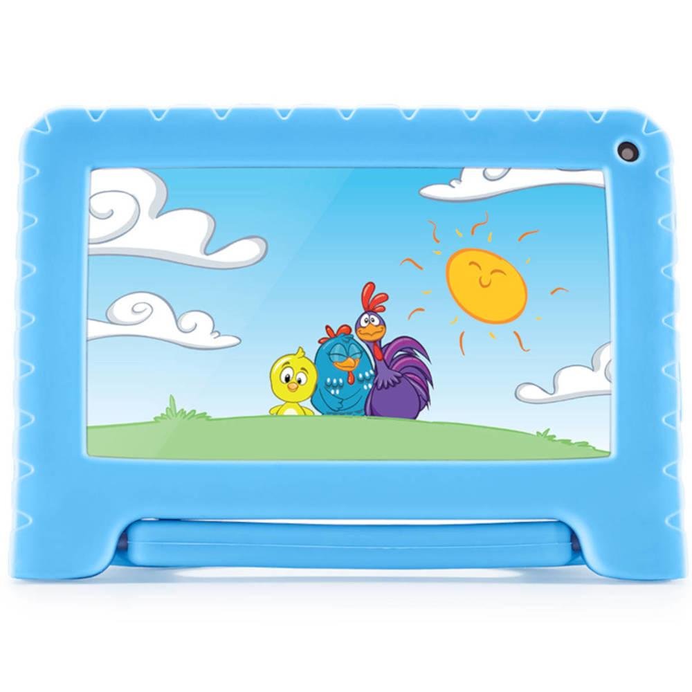 Tablet Galinha Pintadinha, Wi-fi, 32GB, Tela 7, Android 11, Go Edition Com Controle Parental - Nb373