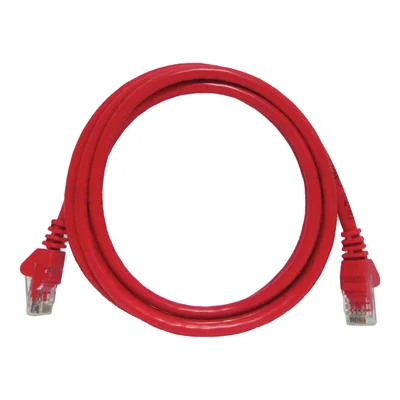Patch Cord Utp Cat6 26awg Padrao 568b 1.5m Vermelho