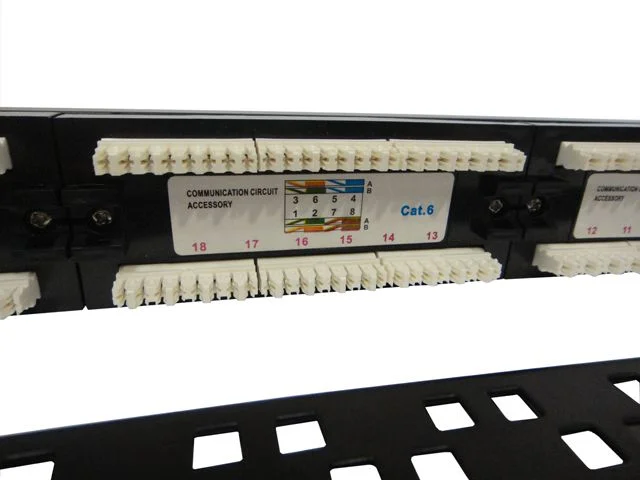 Imagem 2 de 5 do produto Patch Panel 24 Portas Cat 6 - Wt-2178c-110-24p