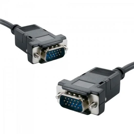 Imagem 2 de 5 do produto Cabo Vga Hdb15m X Hdb15m 10 Mt Preto Com Filtro Generico