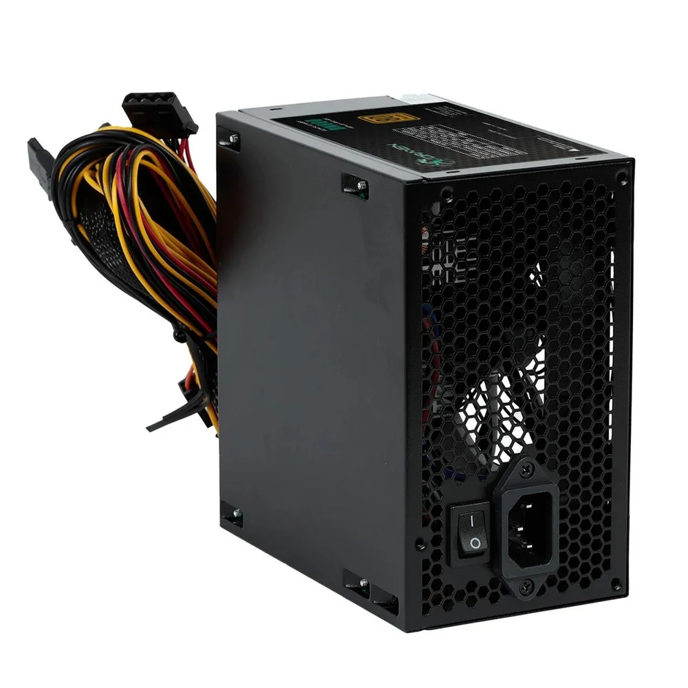 Imagem 2 de 5 do produto Fonte Draxen ATX, 600W, 80 Plus Bronze, PFC Ativo - DN600