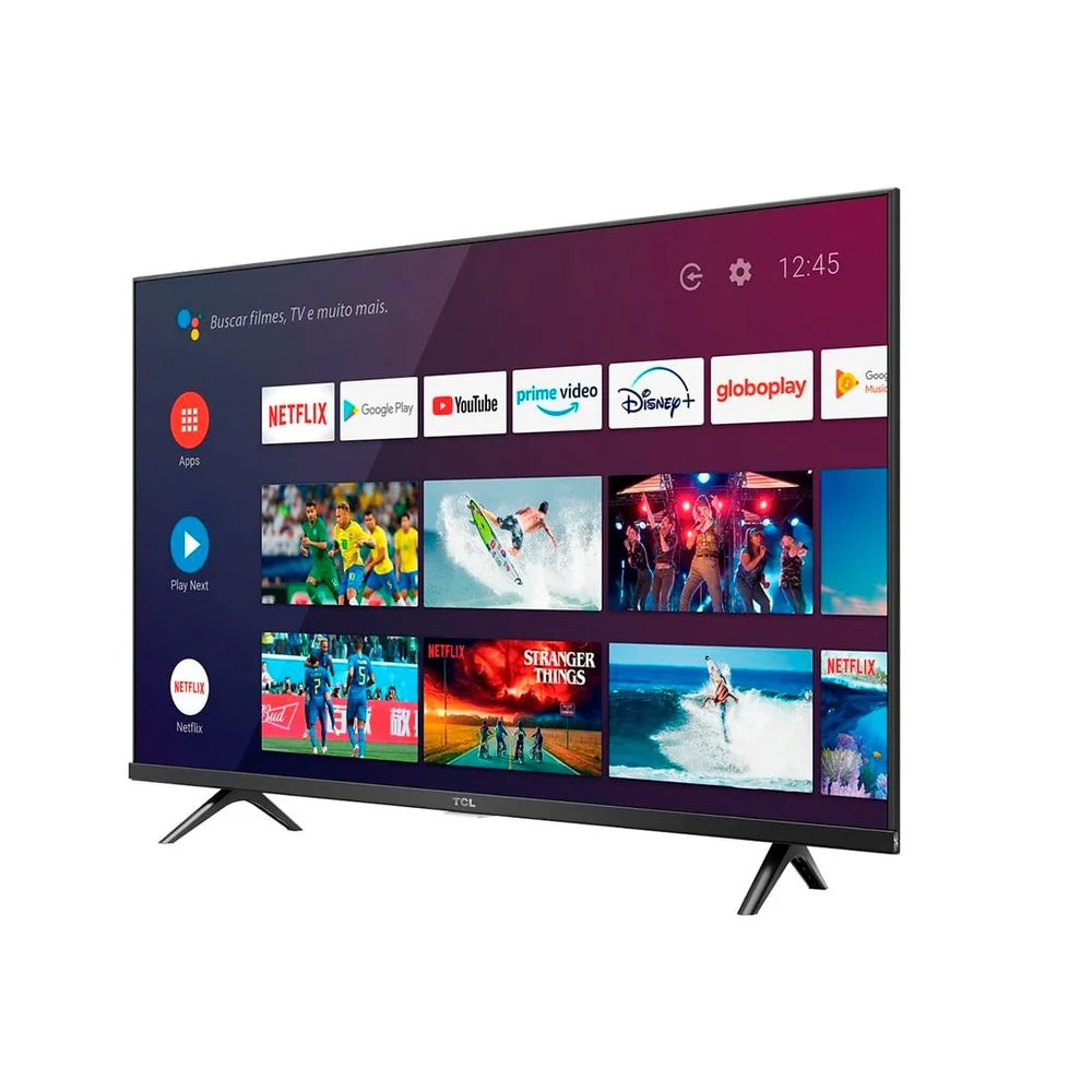 Smart TV LED TCL 32 Polegadas HD, 1 USB, 2 HDMI, Comando De Voz, Android TV - 32S615 Smart TV LED TCL 32 Polegadas HD, 1 USB, 2 HDMI, Comando De Voz, Android TV - 32S615