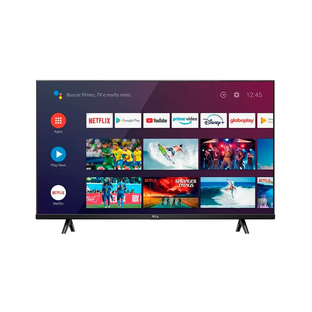Smart TV LED TCL 32 Polegadas HD, 1 USB, 2 HDMI, Comando De Voz, Android TV - 32S615 Smart TV LED TCL 32 Polegadas HD, 1 USB, 2 HDMI, Comando De Voz, Android TV - 32S615