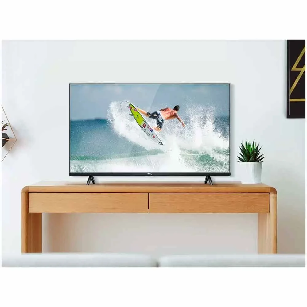 Smart TV LED TCL 32 Polegadas HD, 1 USB, 2 HDMI, Comando De Voz, Android TV - 32S615 Smart TV LED TCL 32 Polegadas HD, 1 USB, 2 HDMI, Comando De Voz, Android TV - 32S615