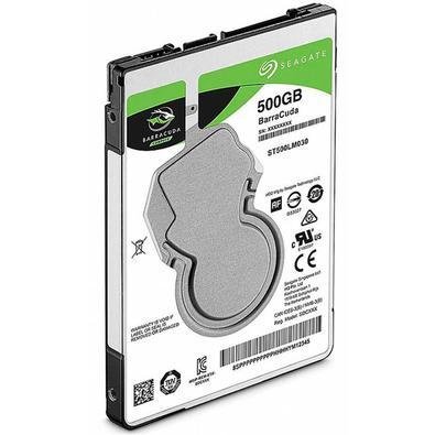 HD Seagate 500GB Barracuda PRO, 7200 RPM, Cachê 128MB, Para Notebook - ST500LM034