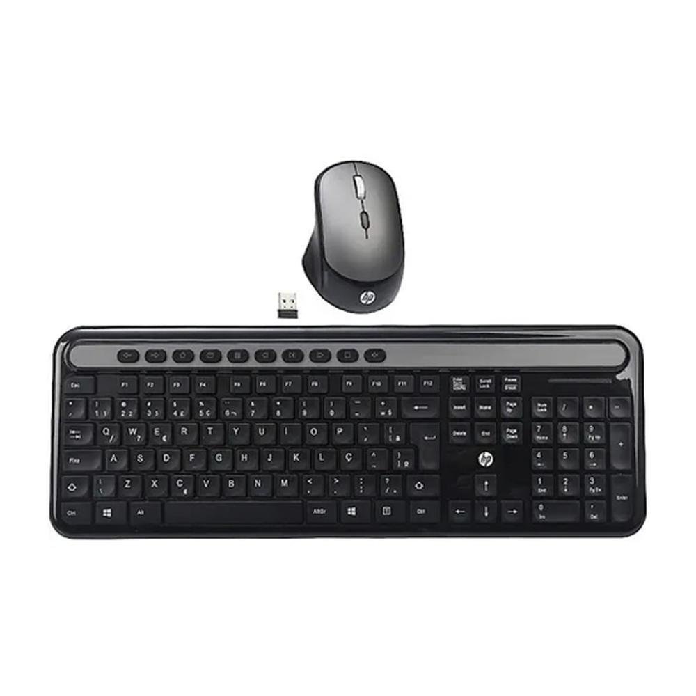 Kit Teclado E Mouse Sem Fio Hp Cs500