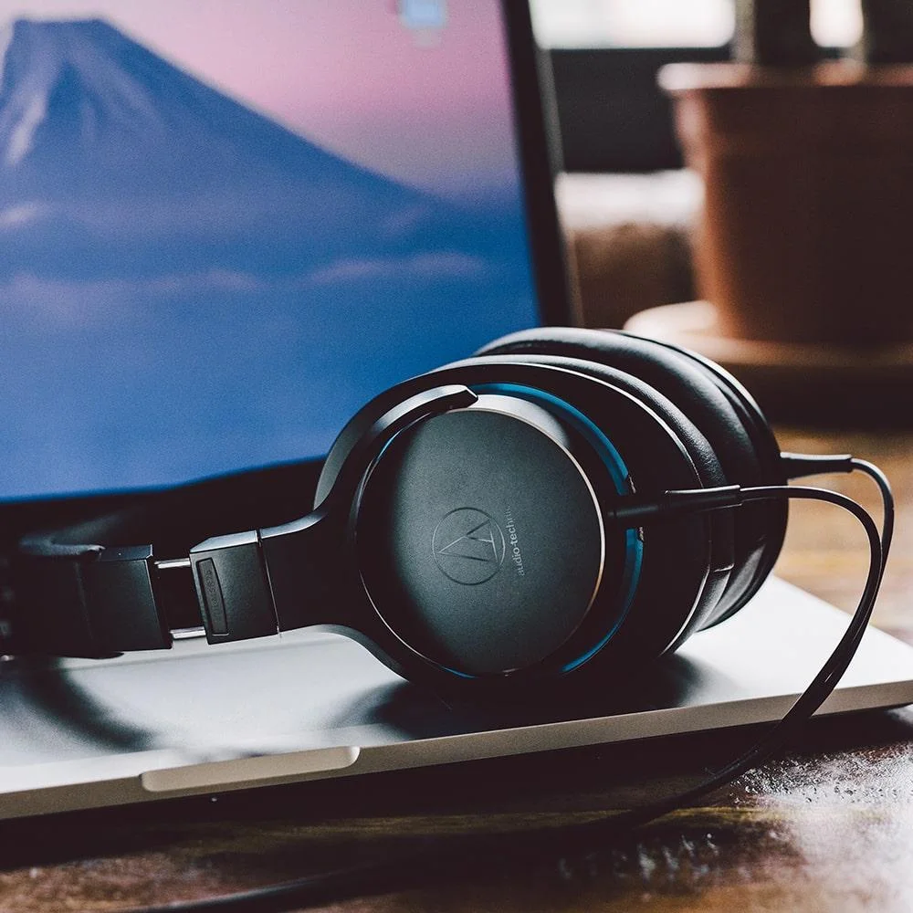 Fone De Ouvido Audiotechnica Athmsr7bbk Alta