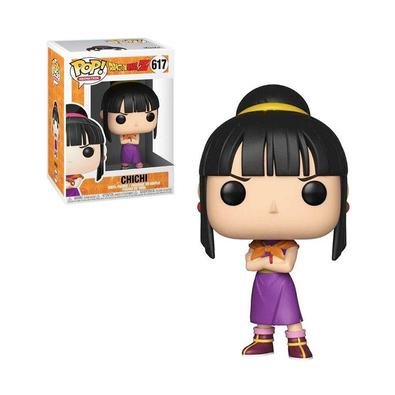 Este action figure baseia-se em Chichi, uma representação de uma das personagens do anime Dragon Ball Z. Ela é uma princesa de Fire Mountain e filha d